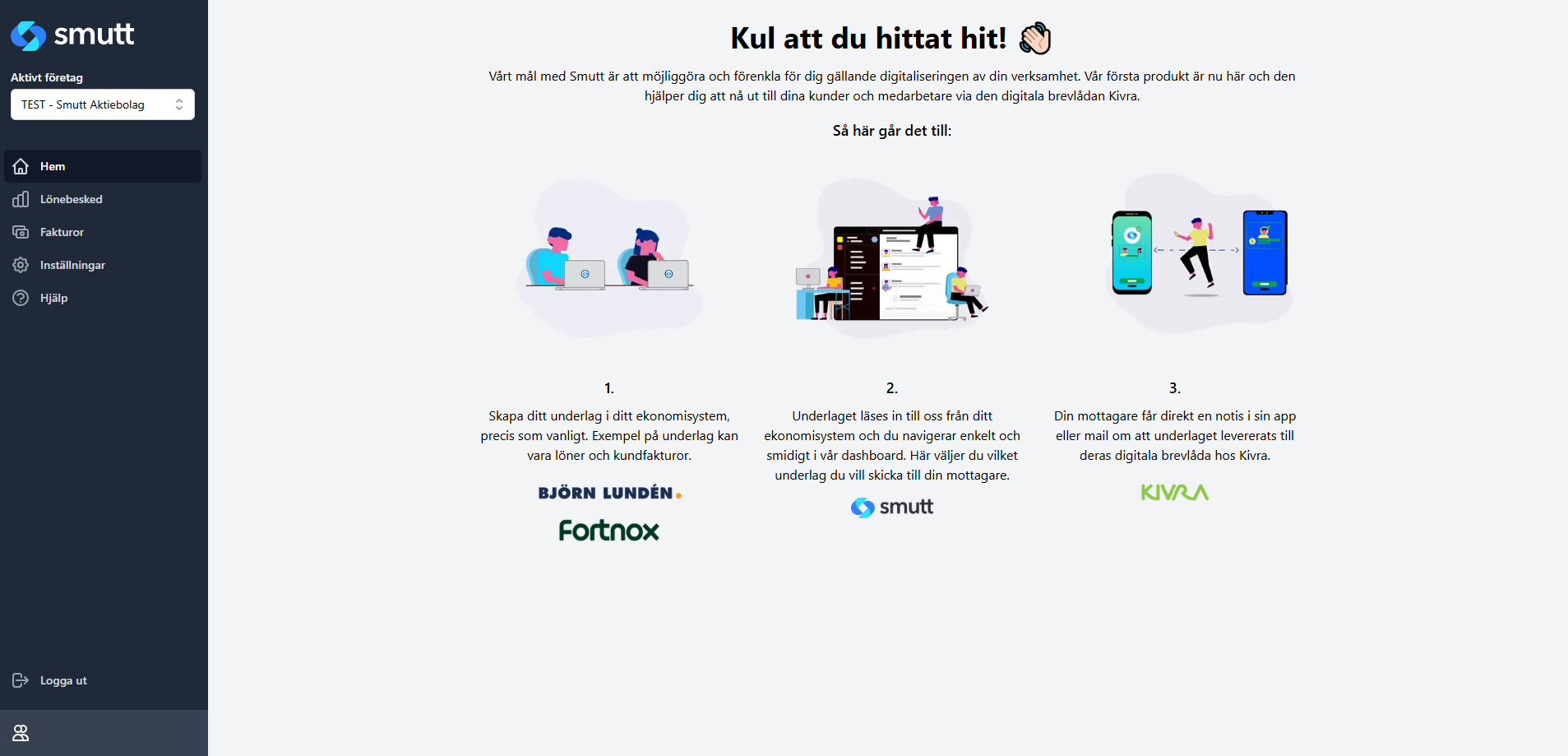 Smutt app screenshot